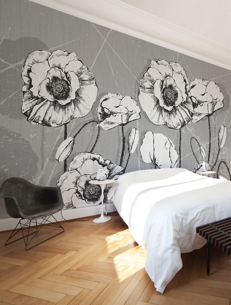 carta da parati londonart al centro dell'arredamento ligure